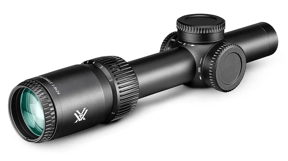 Zielfernrohr Vortex Strike Eagle 1-8x24 FFP EBR-8 mit Zoomhebel Switch View